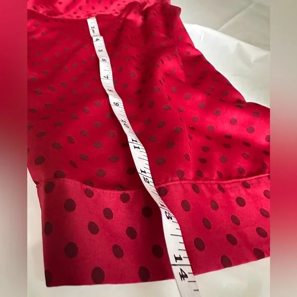 Red Polka Dots Sleep Robe
